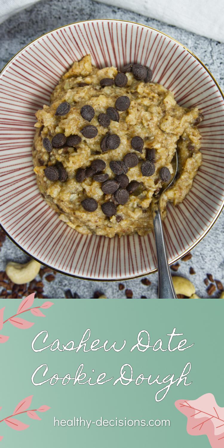 Cashew Date Cookie Dough Pin