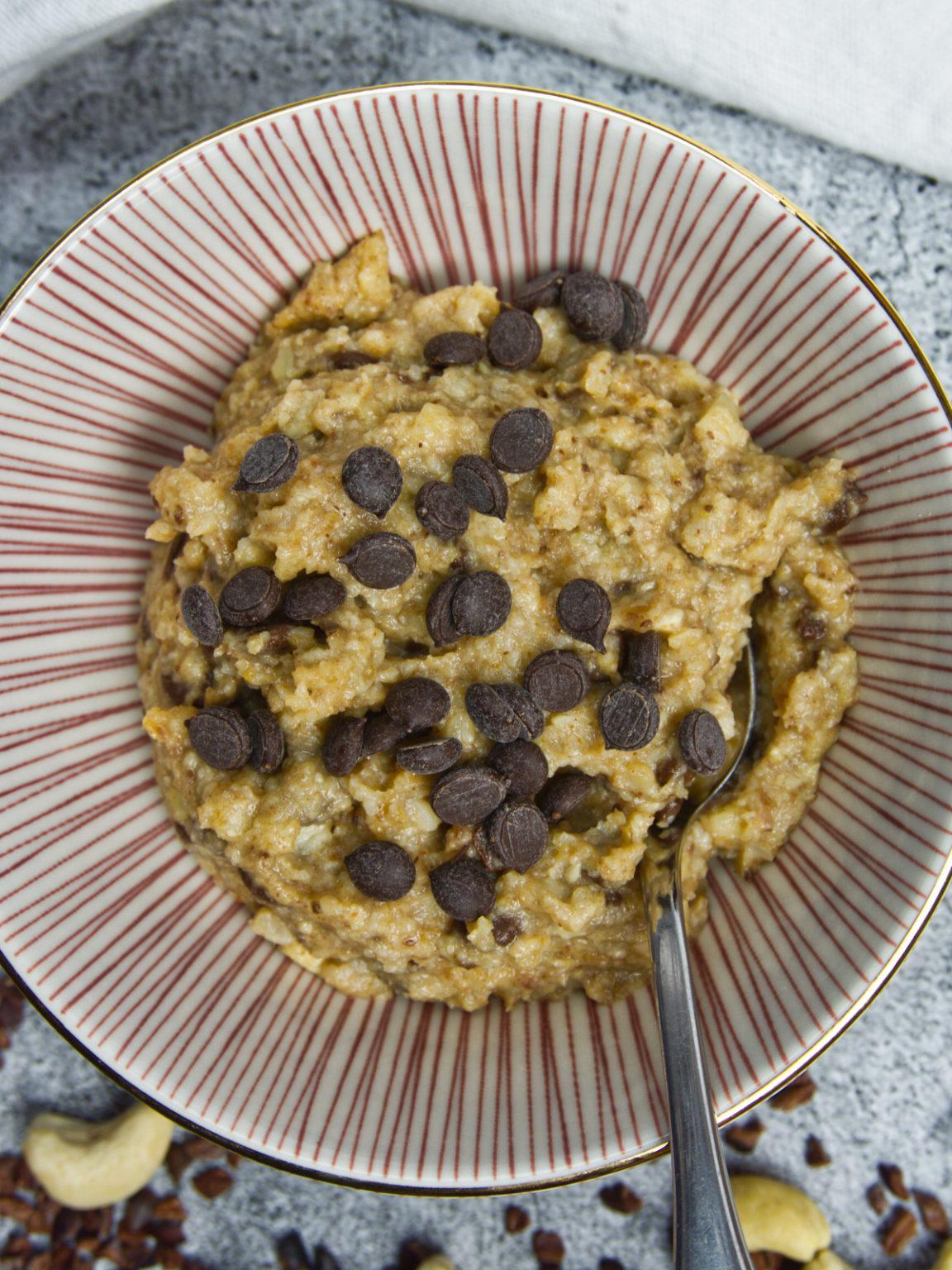 Cashew Date Cookie Dough Healthy Recipe 🌱