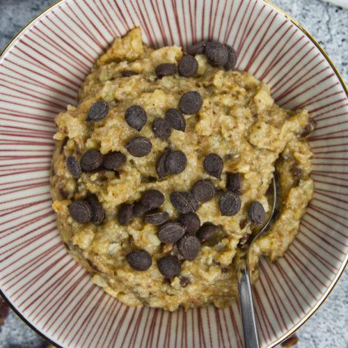 Cashew Date Cookie Dough Close-Up