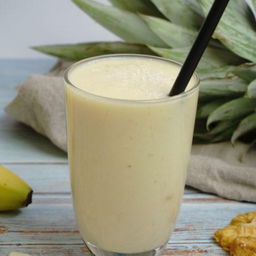 Pina-Coloda-Smoothie Frontalaufnahme