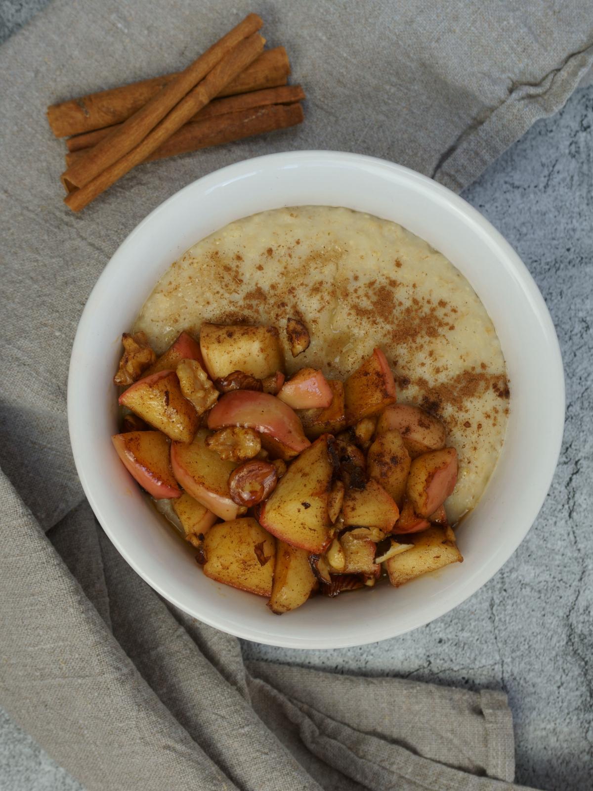 Porridge With Roasted Apples 13
