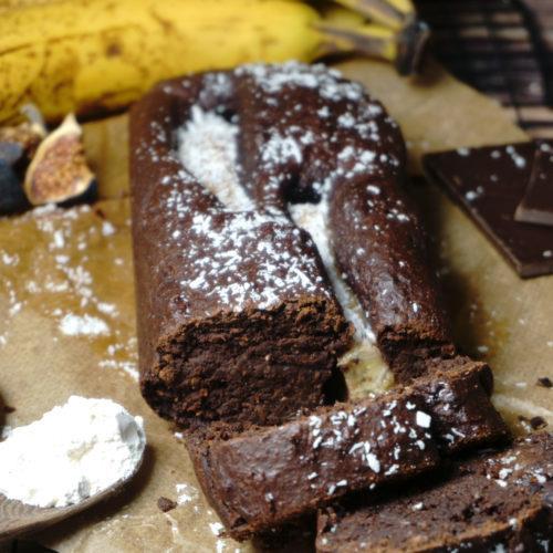 Vegan Chocolate Banana Bread 17