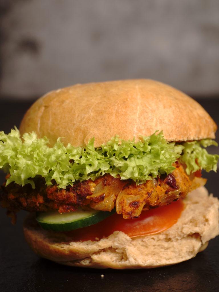 Veganer Kidneybohnen-Burger 39