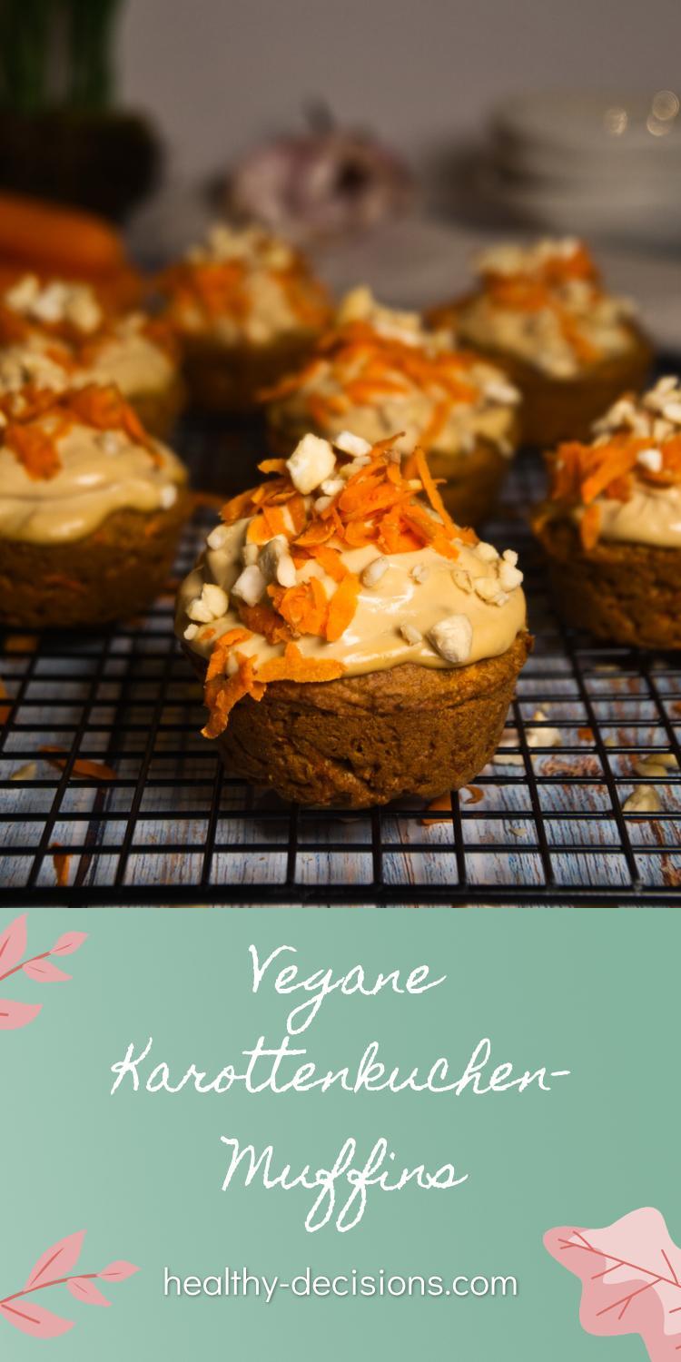 Vegane Karottenkuchen-Muffins 15
