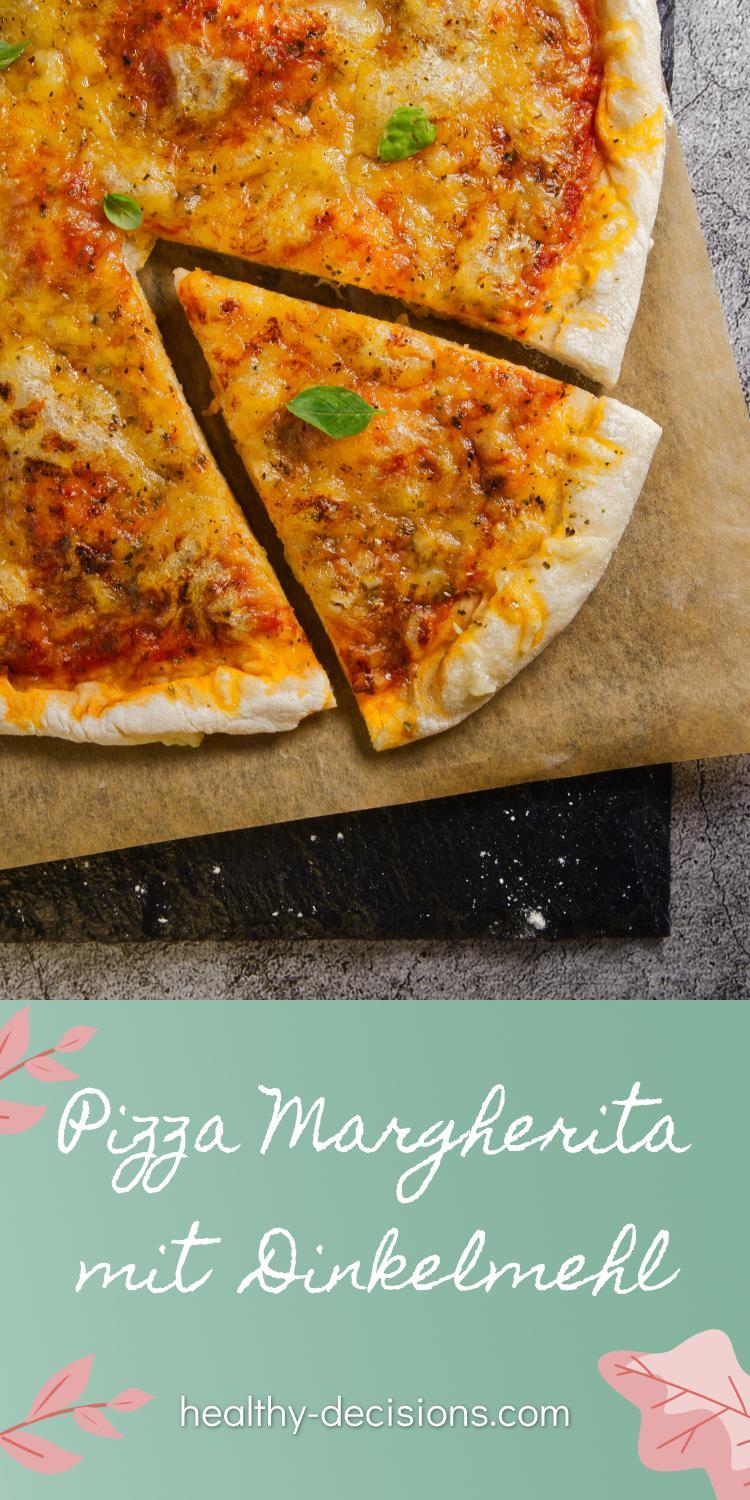 Pizza Margherita mit Dinkelmehl 15