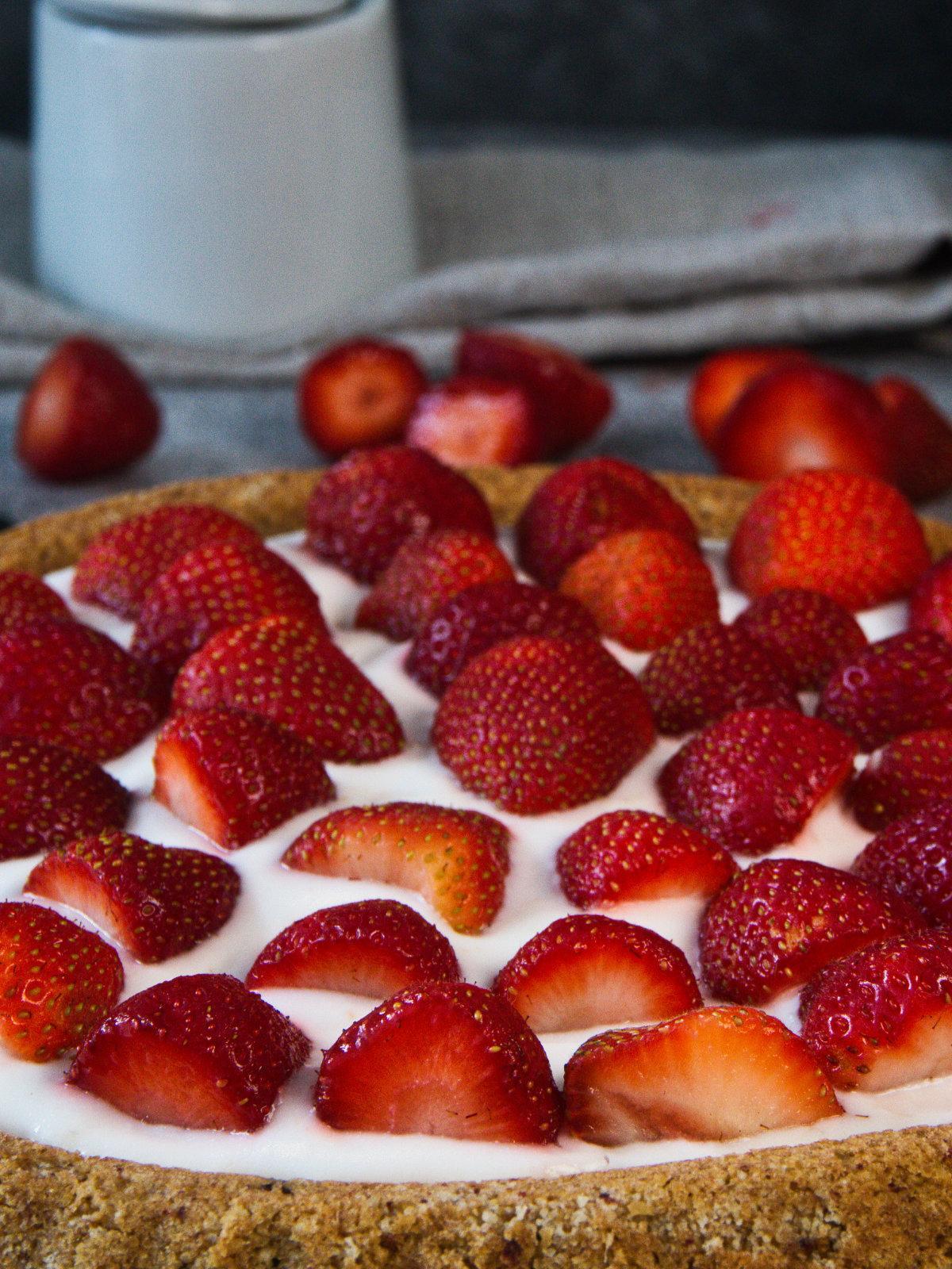 Healthy Strawberry Cake 13