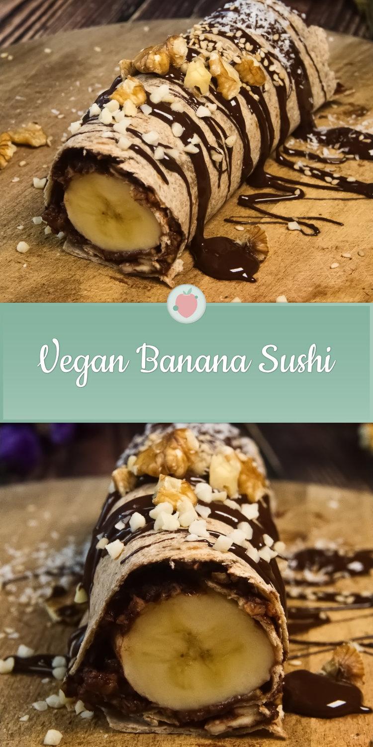 Vegan Banana Sushi 15
