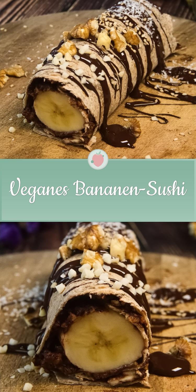 Veganes Bananen-Sushi 15
