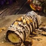 Veganes Bananen-Sushi 15