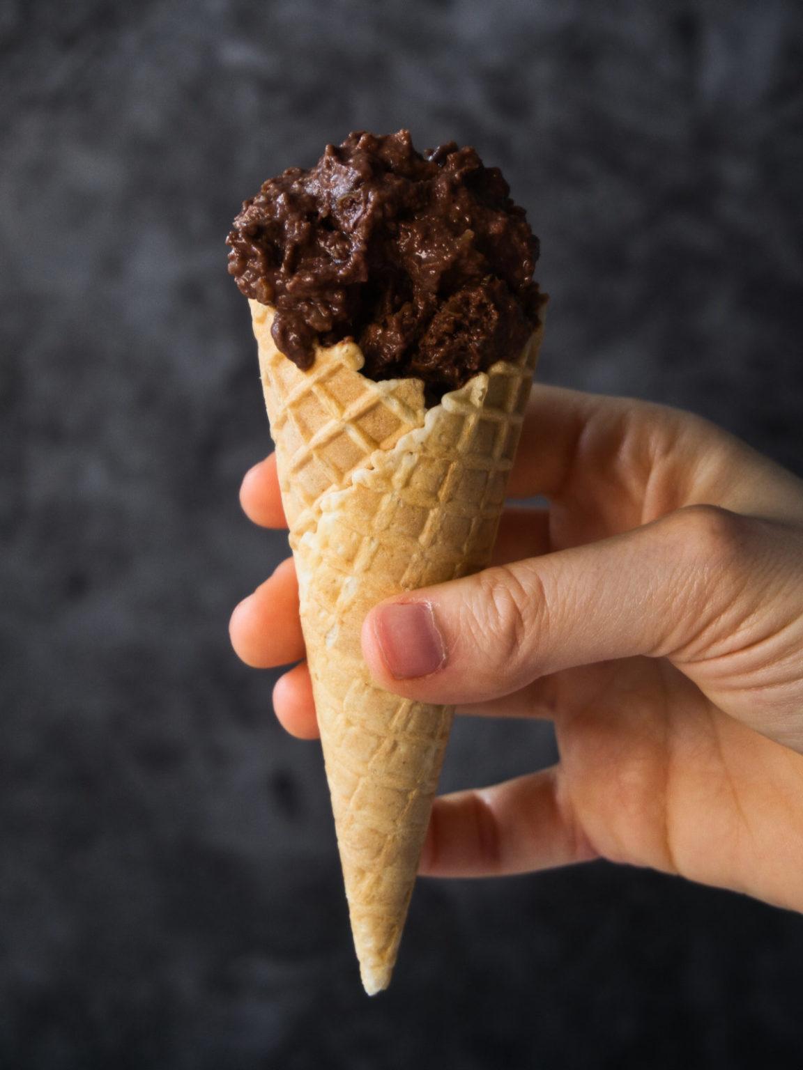 Vegan Chocolate Ice Cream Healthy Recipe 🌱