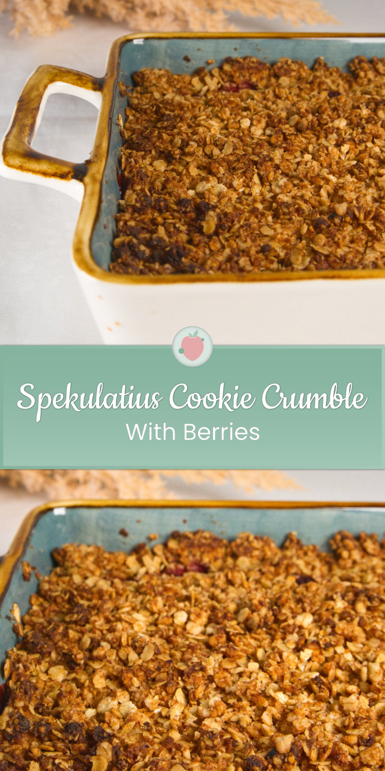 Spekulatius Cookie Crumble With Berries 7